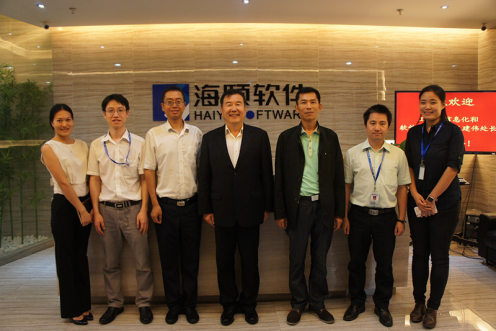 工信部向导莅临广州人生就是搏指导两化融合事情